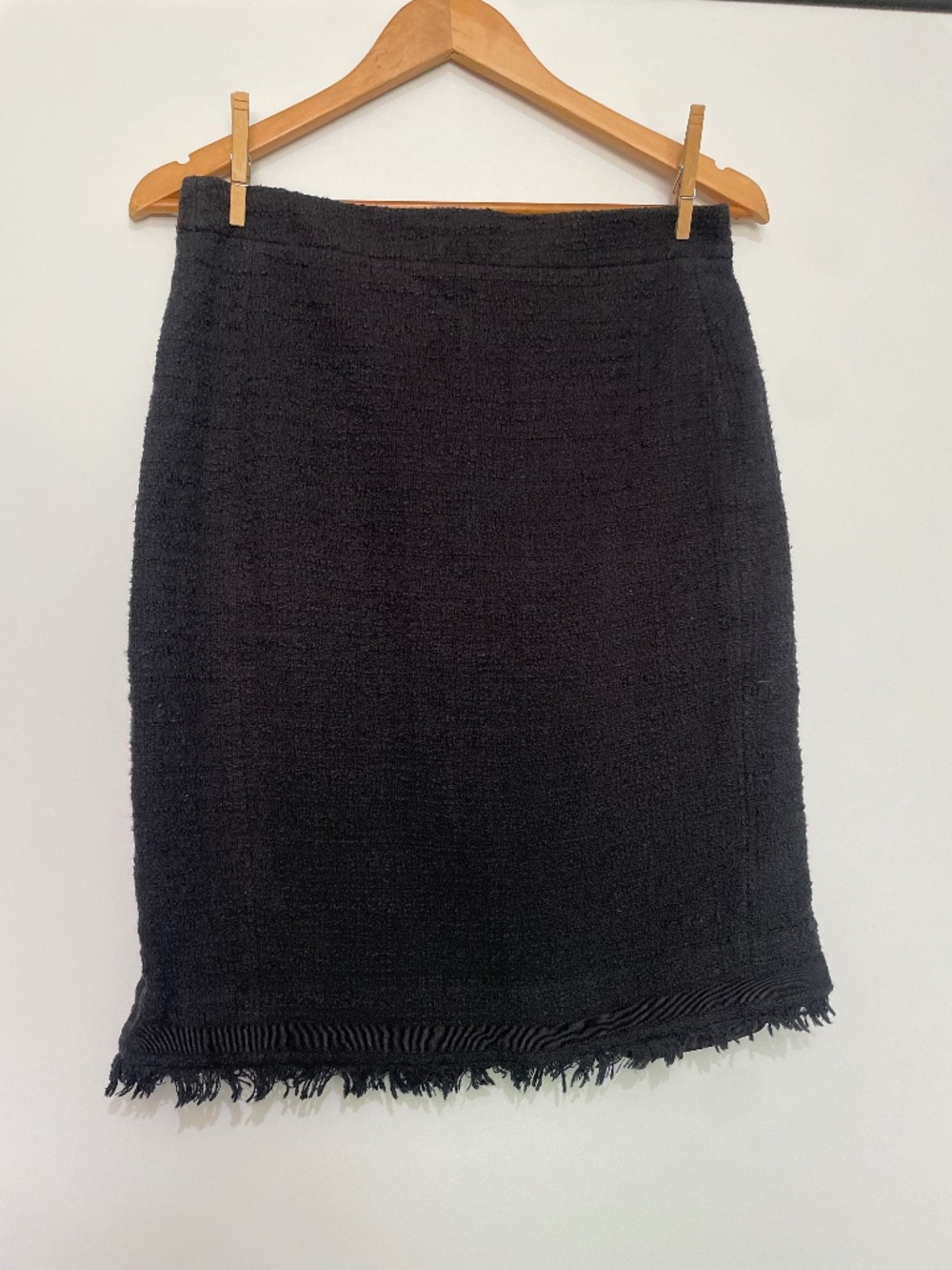 J.Crew 6 Tweed Fringe Pencil Skirt - Picture 1 of 13